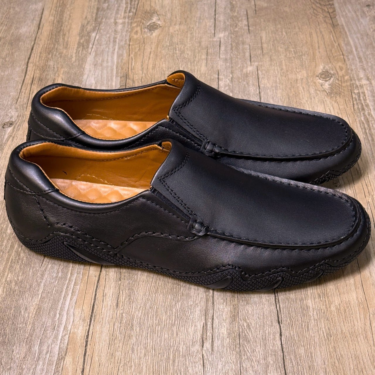 Giày mọi Hansamu Dura-walk HO Black