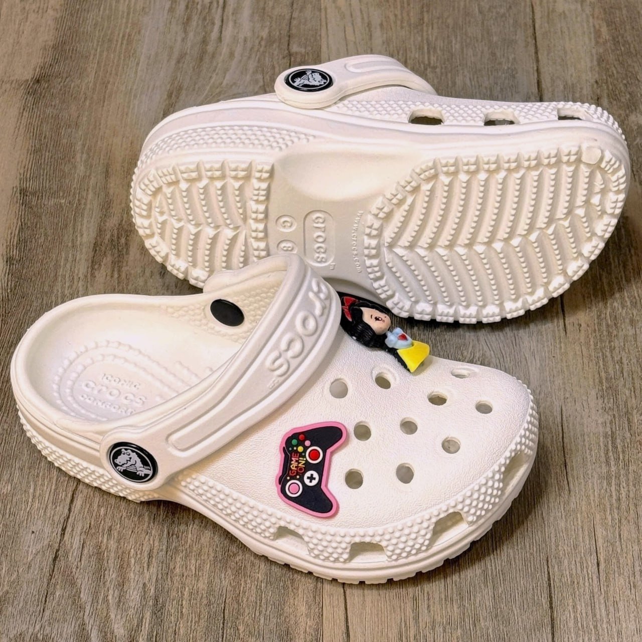 Crocs Kid Classic Clog HN White