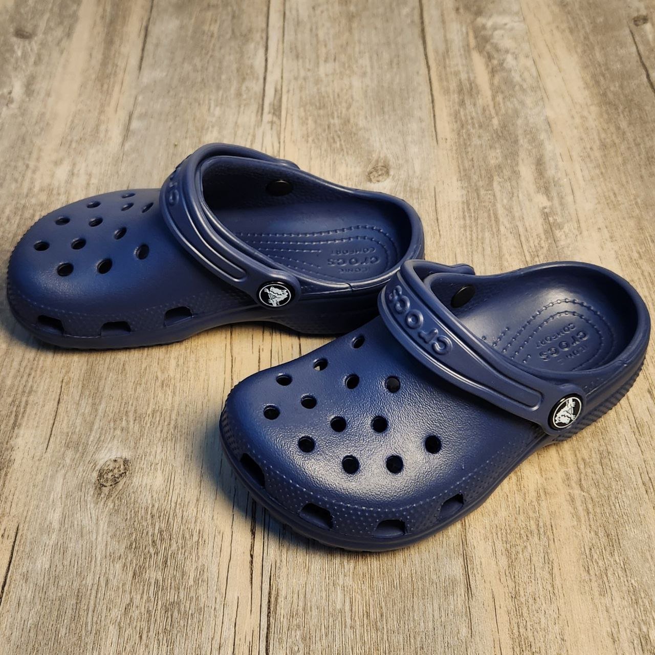 Dép Crocs Kid Classic Clog HN Navy
