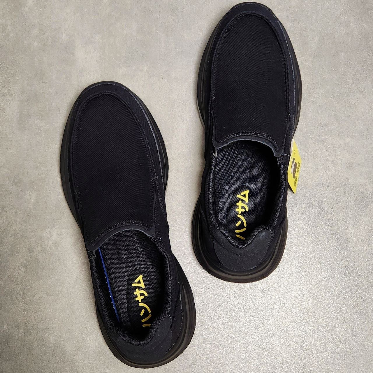 Giày lười Hansamu Walk đế Phylon BG2 Black