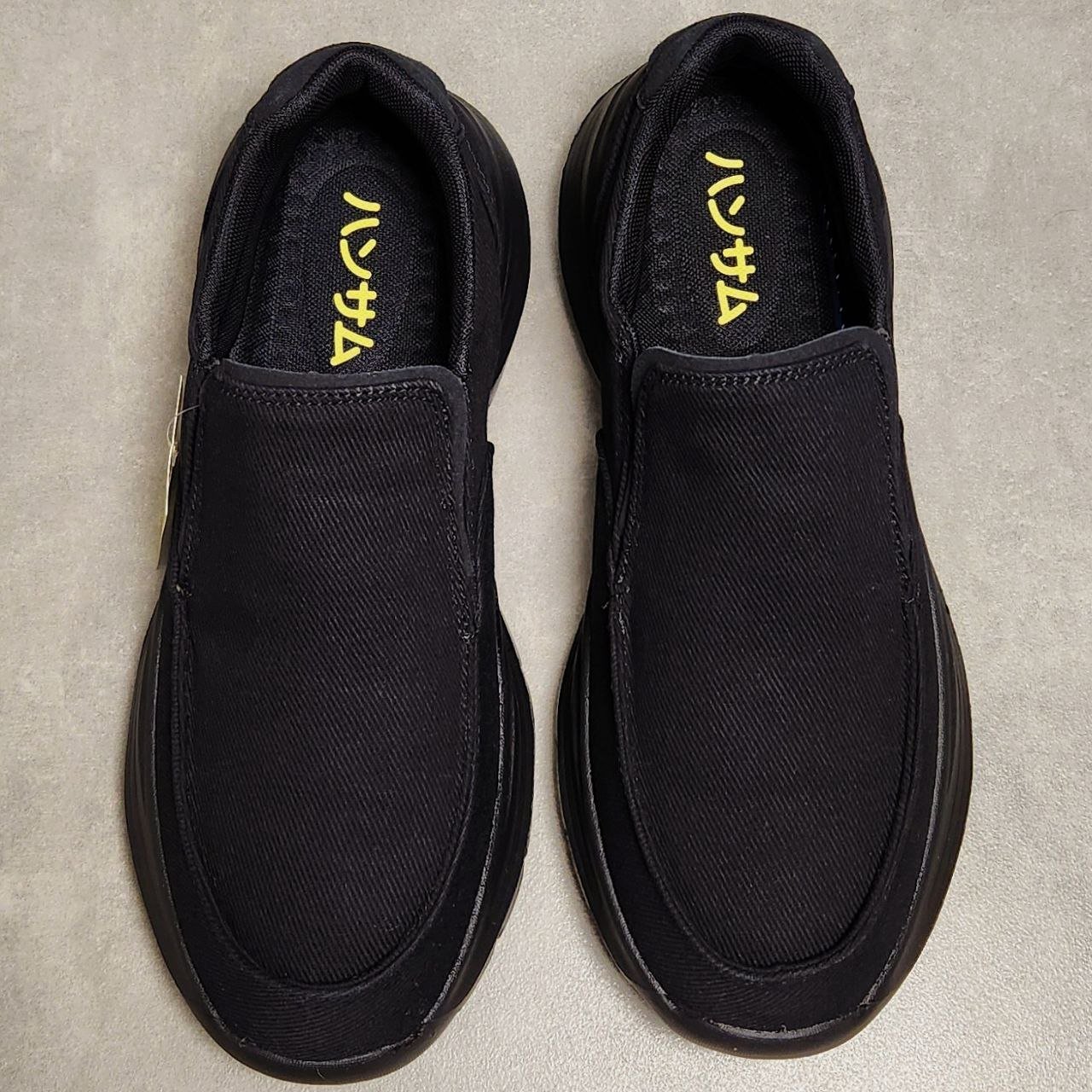 Giày lười Hansamu Walk đế Phylon BG2 Black