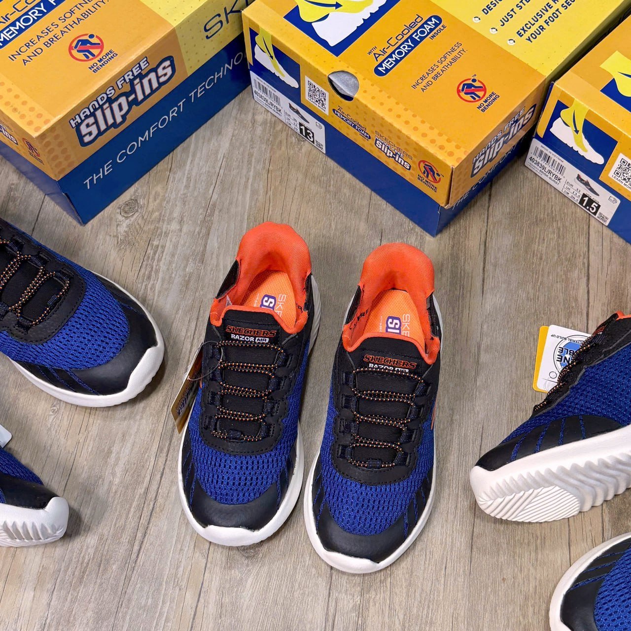 Giày Skechers Bounder MV Royal/Black