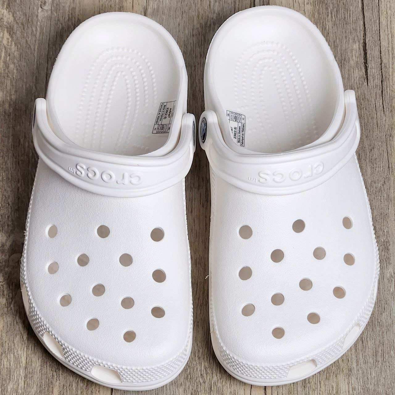 Dép Crocs Classic Clog HN Trắng