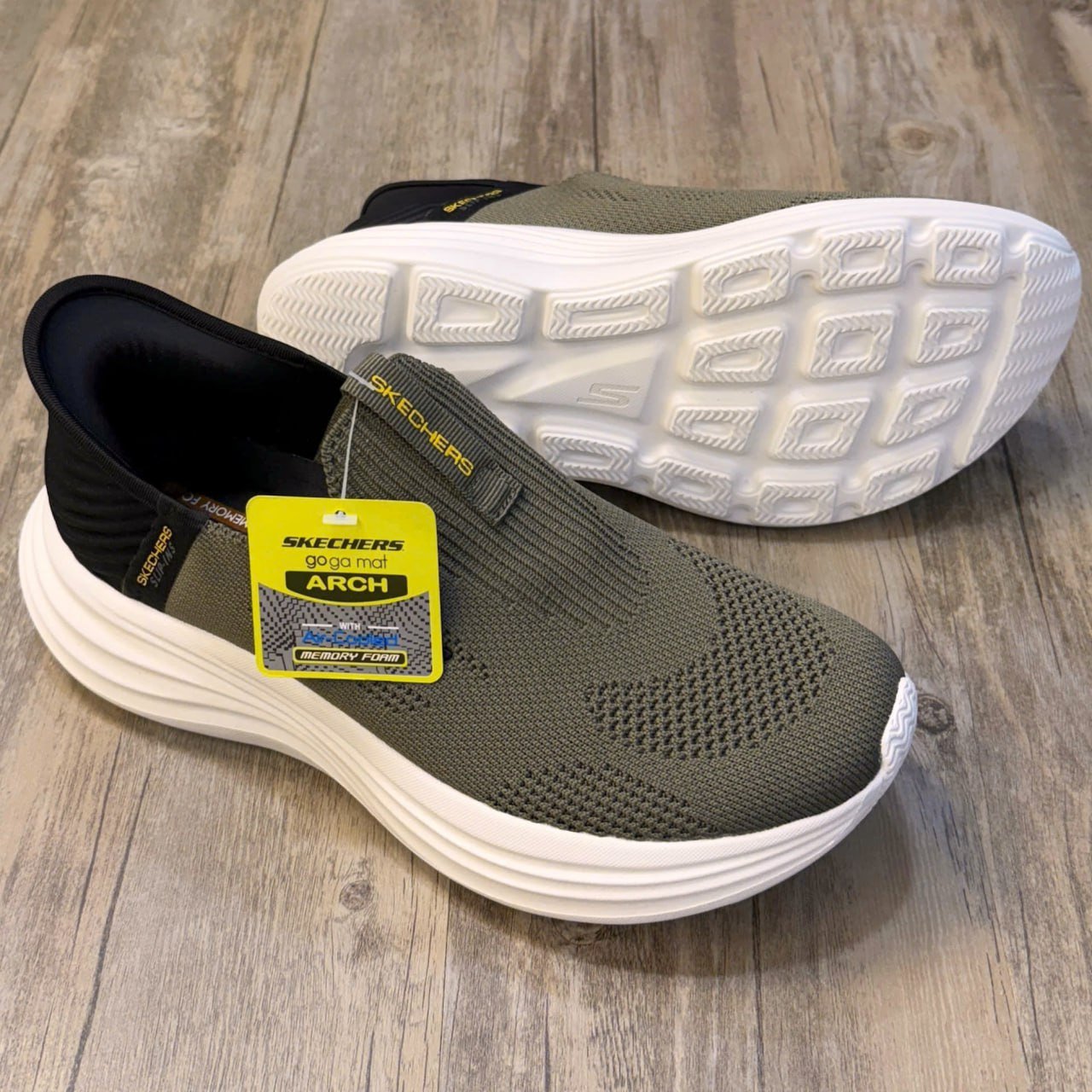 Skechers Slip-ins 901/BKW HN2 W/Green