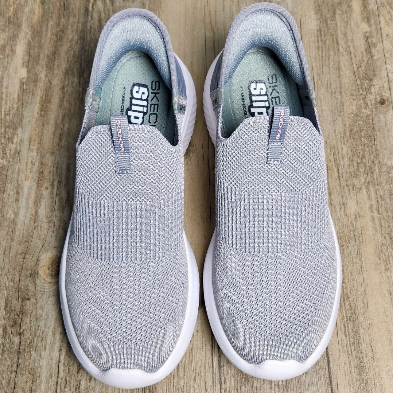 Giày Thể Thao Skechers Slip-ins KN988-6A DD Grey
