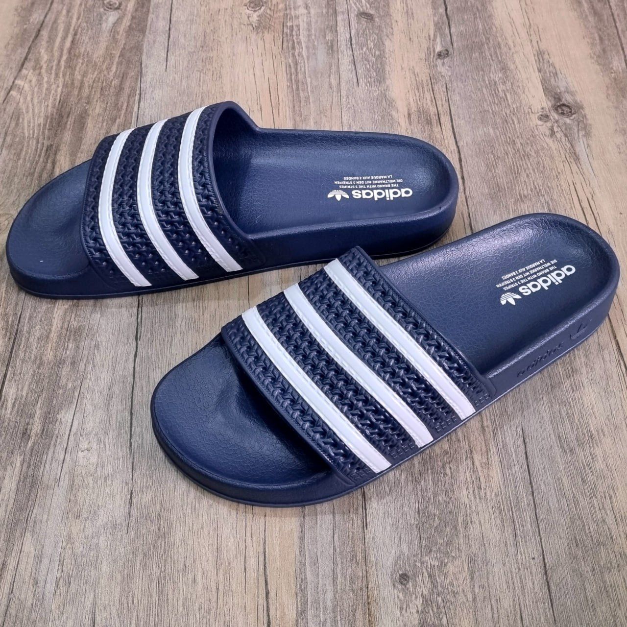  Dép Adidas Adilette Aqua Sandal PA Navy 