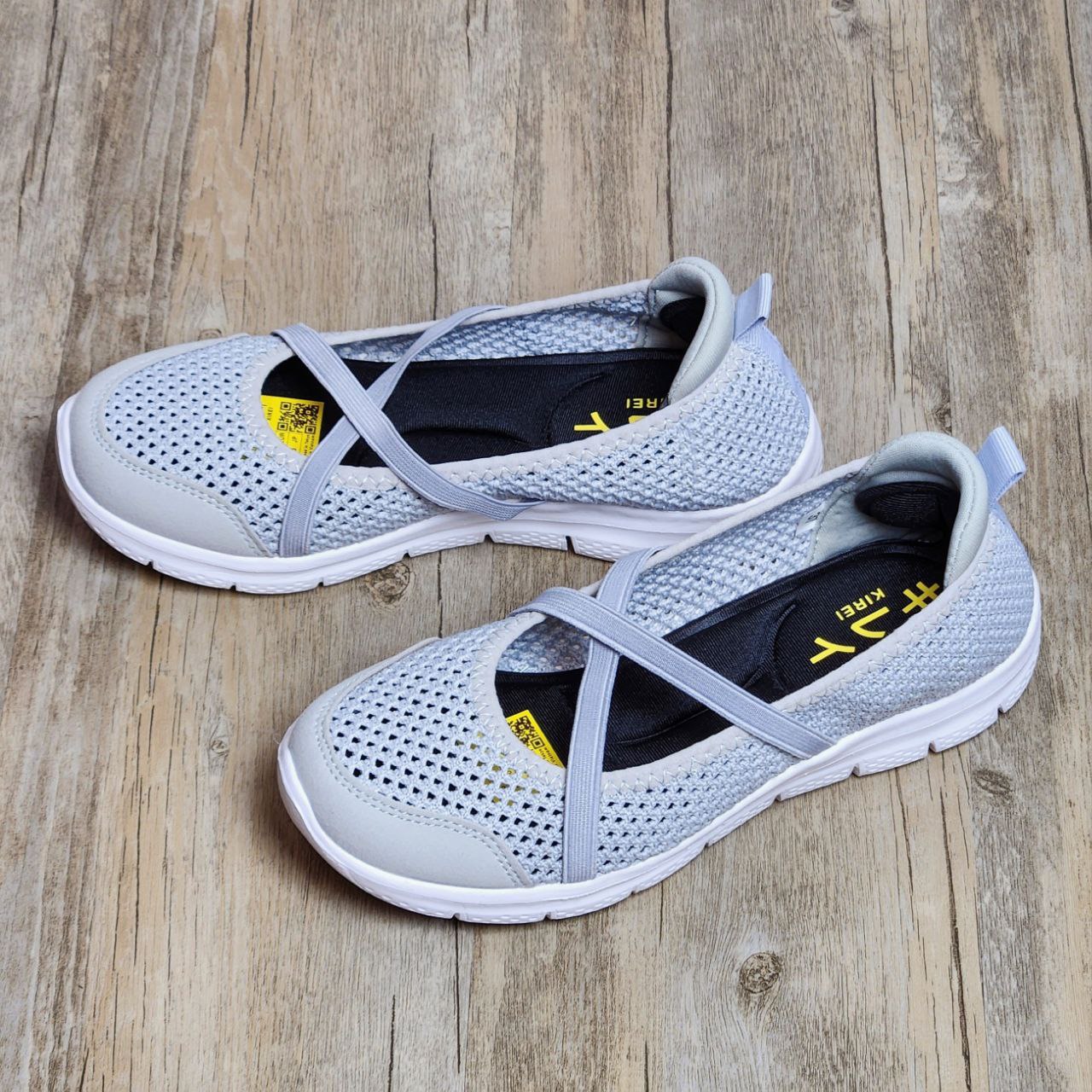 Giày Nhật Kirei breathable walk straps V2 HD Xám
