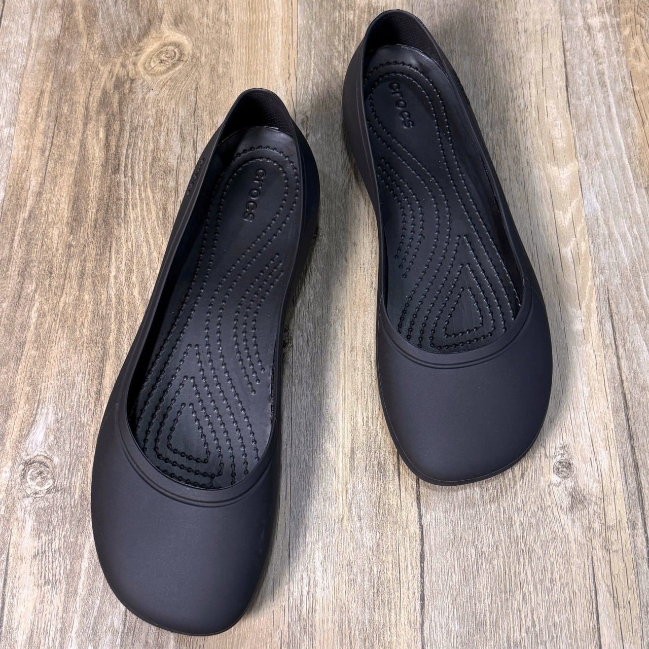 Crocs Brooklyn Pointed HN Black Doll Shoes