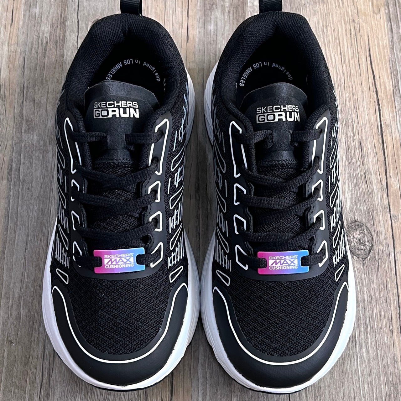 Skechers Max Cushioning Elite Air-Cooled HN Black Sports Shoes
