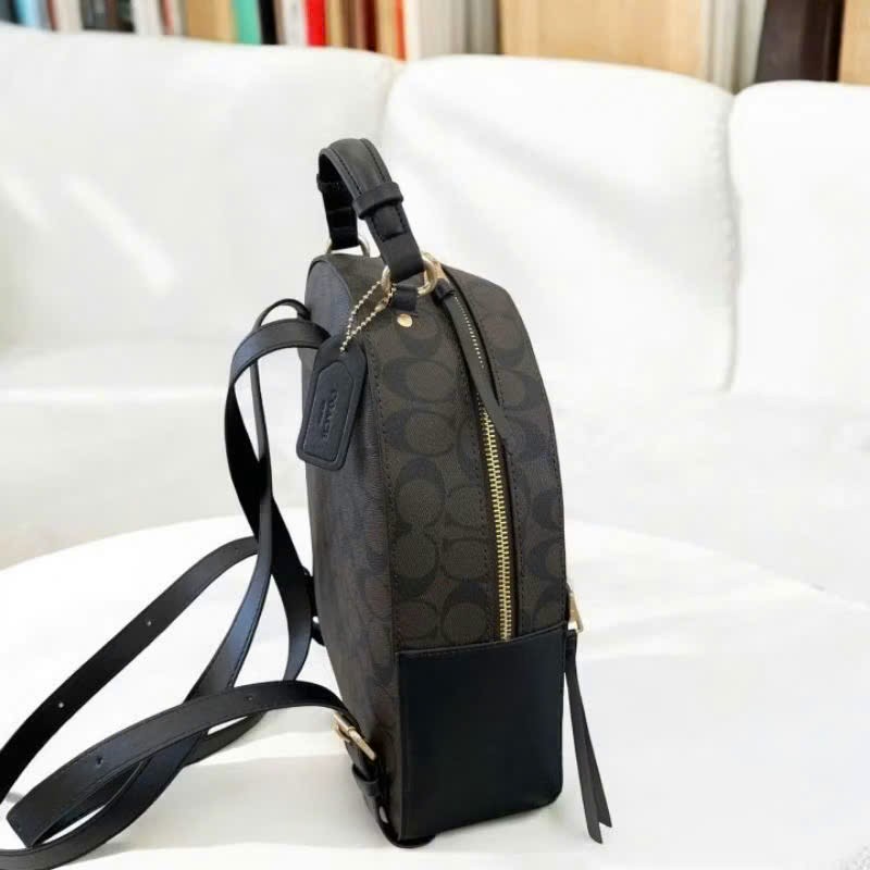  Balo Coach Signature Mini Mouse Edition Backpack DS D.Brown - 31x24x10cm 