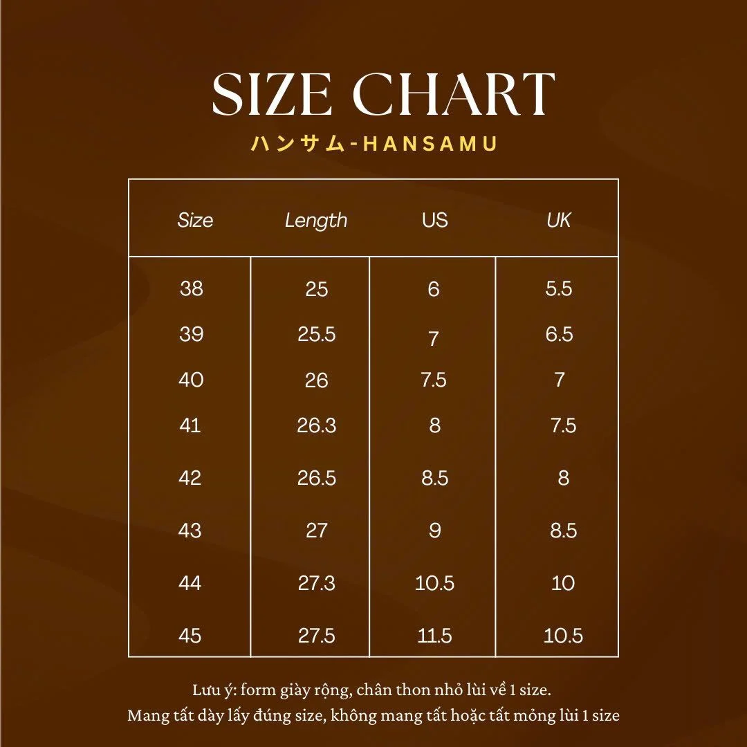 Giày mọi Hansamu Dura-walk HO Black