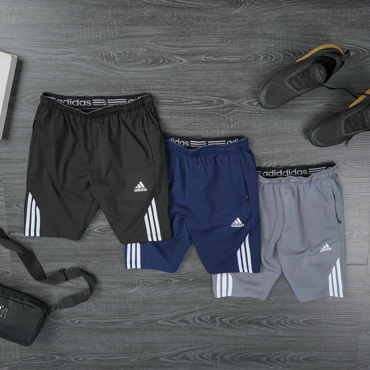  Quần short Adidas Thể Thao 02 PA Navy 