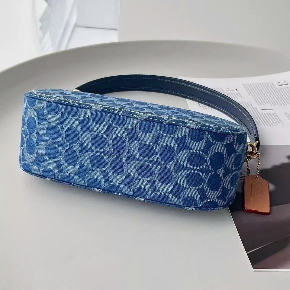 Túi Coach Swinger in Signature Denim Indigo Midnight DS Navy