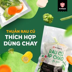 Rau Củ Áp Chảo Eatclean ăn liền Fitpack