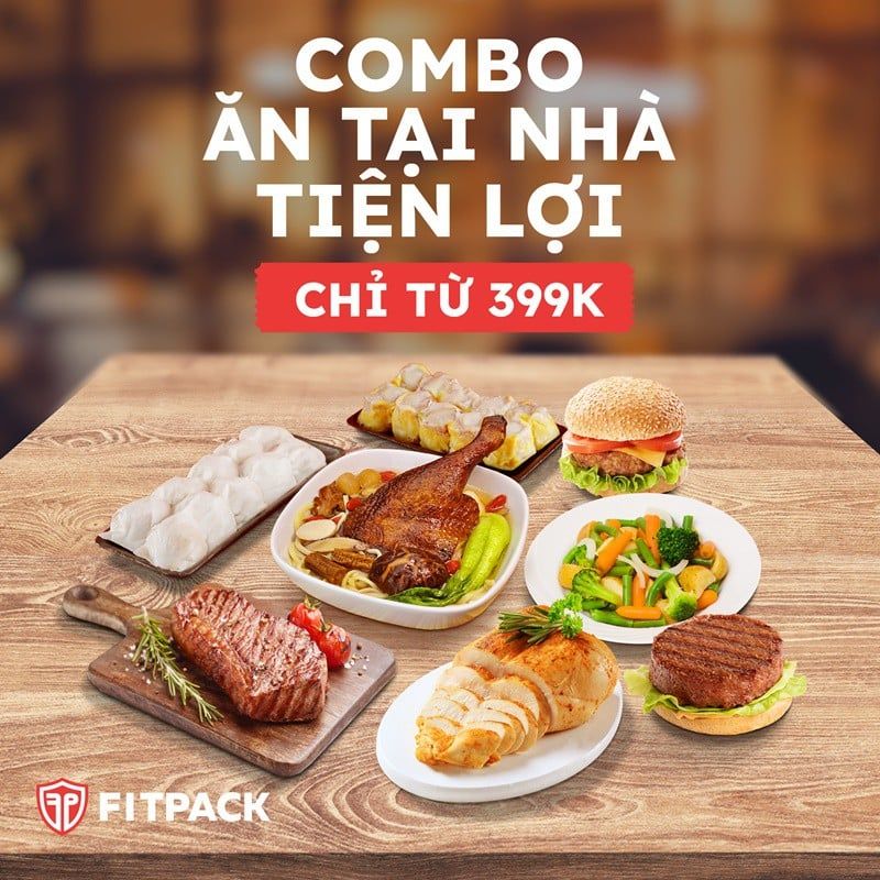 COMBO Thùng Ready to Eat Fitpack ăn tại nhà - giảm cân tốt cho sức khỏe