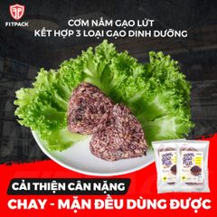 Combo 10 gói mix cơm gạo lức ăn liền Fitpack