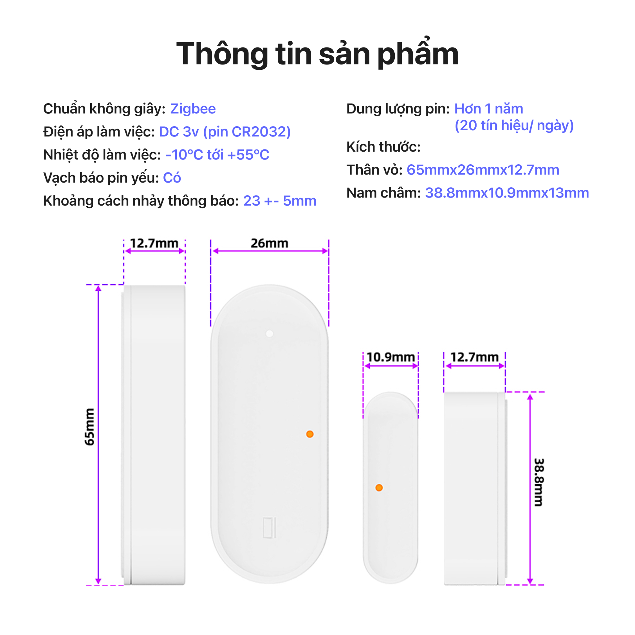  Cảm Biến Cửa Thing Edges 