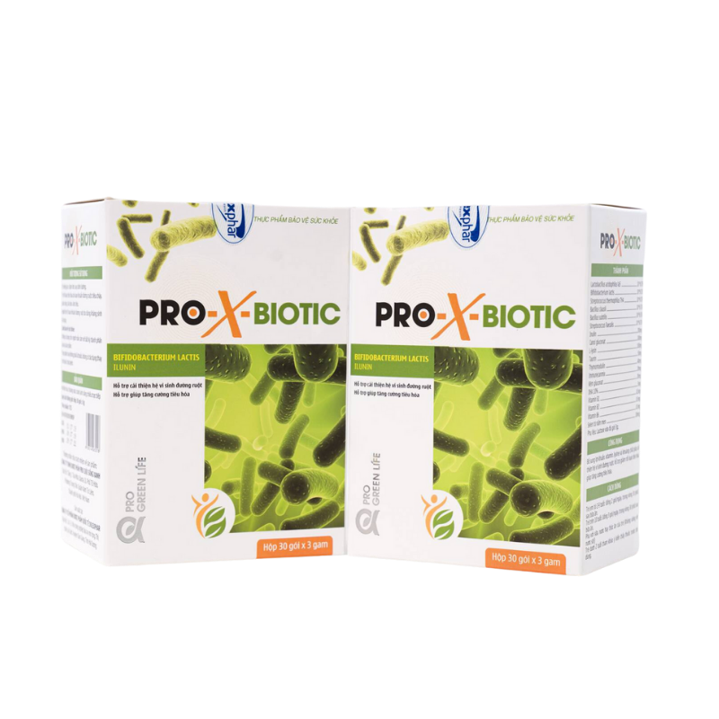  TPBVSK men vi sinh Pro-X-Biotic (Hộp 30 gói) 