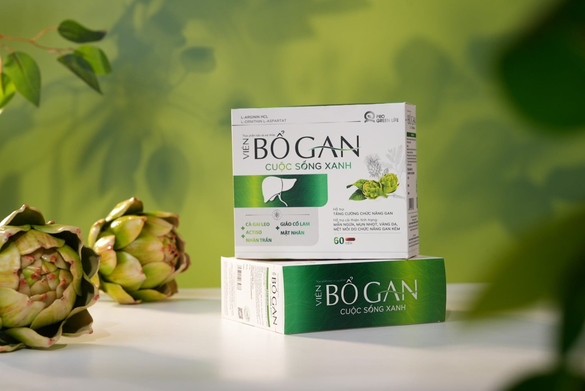  Viên Bổ Gan Cuộc Sống Xanh (Hộp 60 viên) 