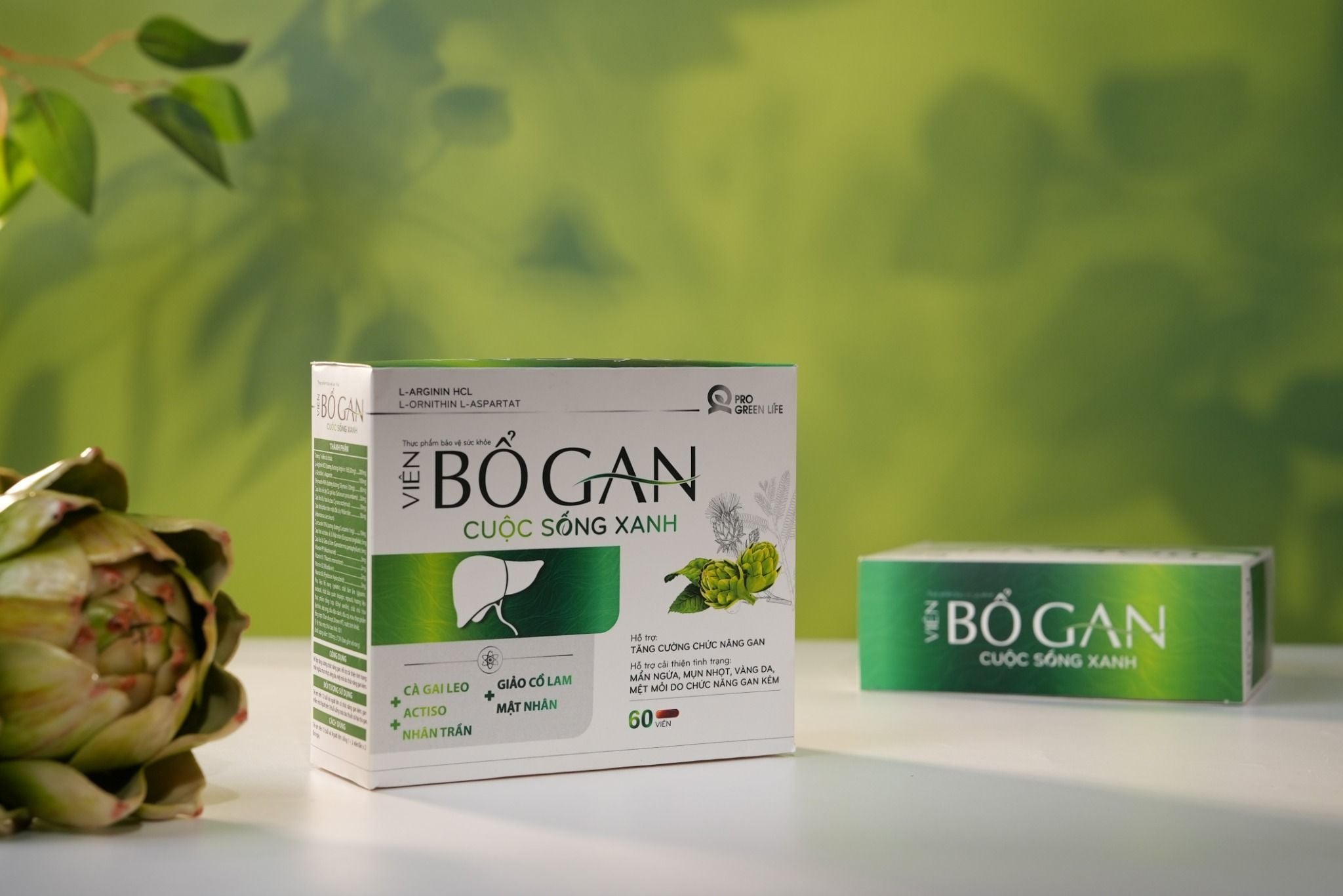  Viên Bổ Gan Cuộc Sống Xanh (Hộp 60 viên) 