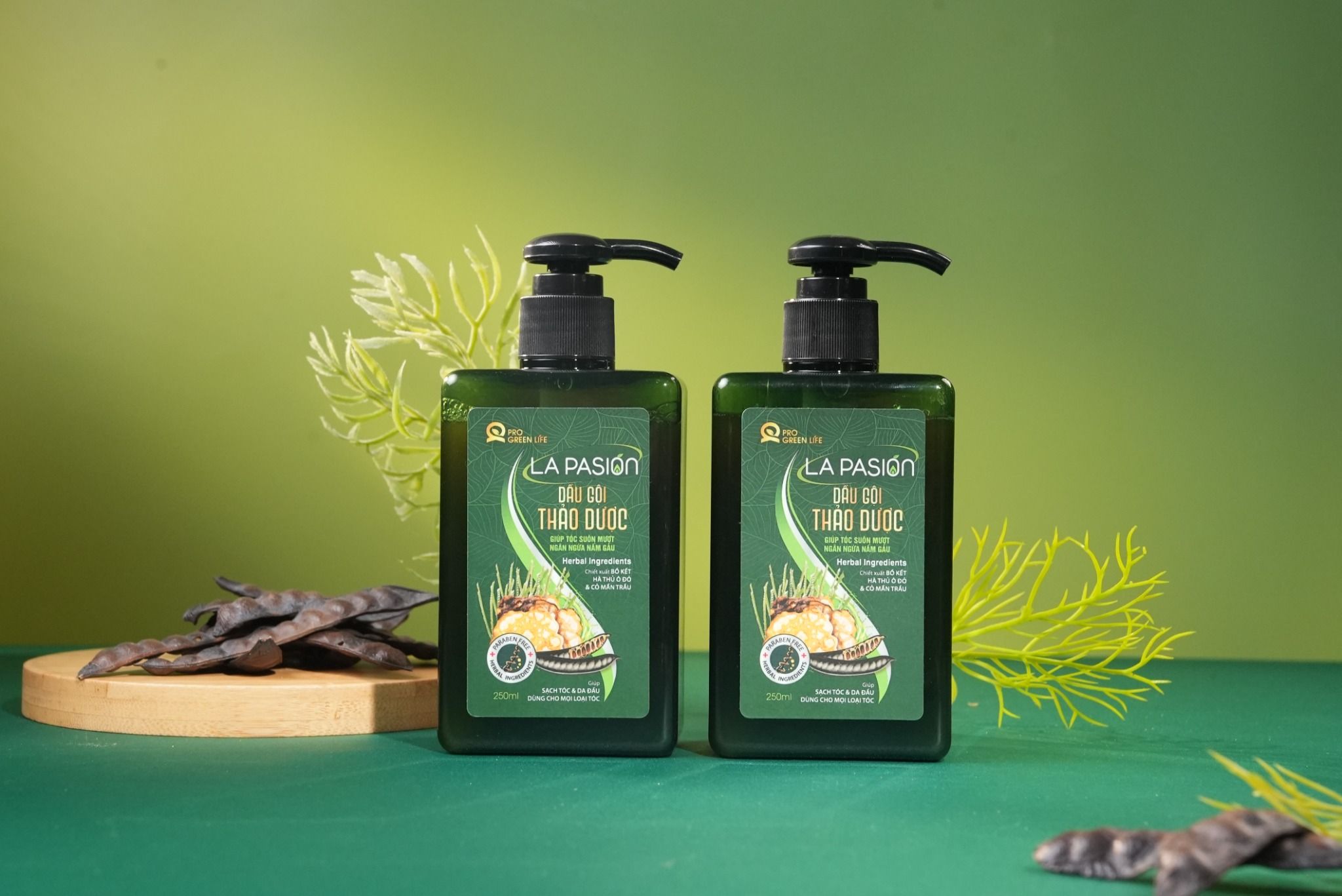  Dầu gội thảo dược La Pasión (250ml) 