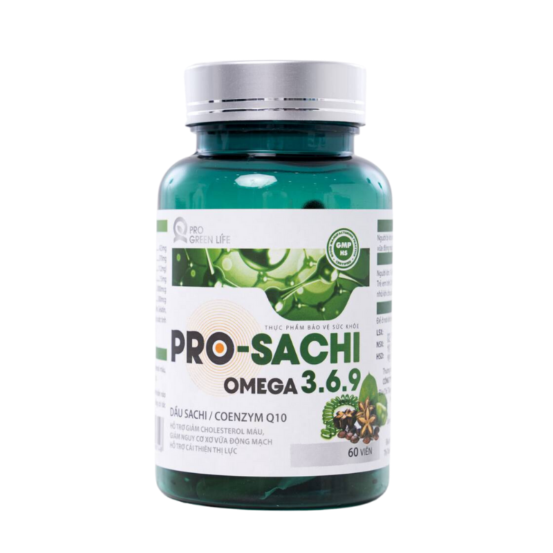  TPBVSK Pro-Sachi Omega 3.6.9 (Hộp 60 viên) 