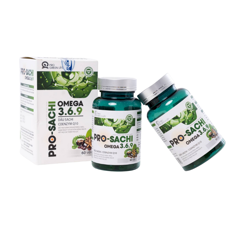  TPBVSK Pro-Sachi Omega 3.6.9 (Hộp 60 viên) 