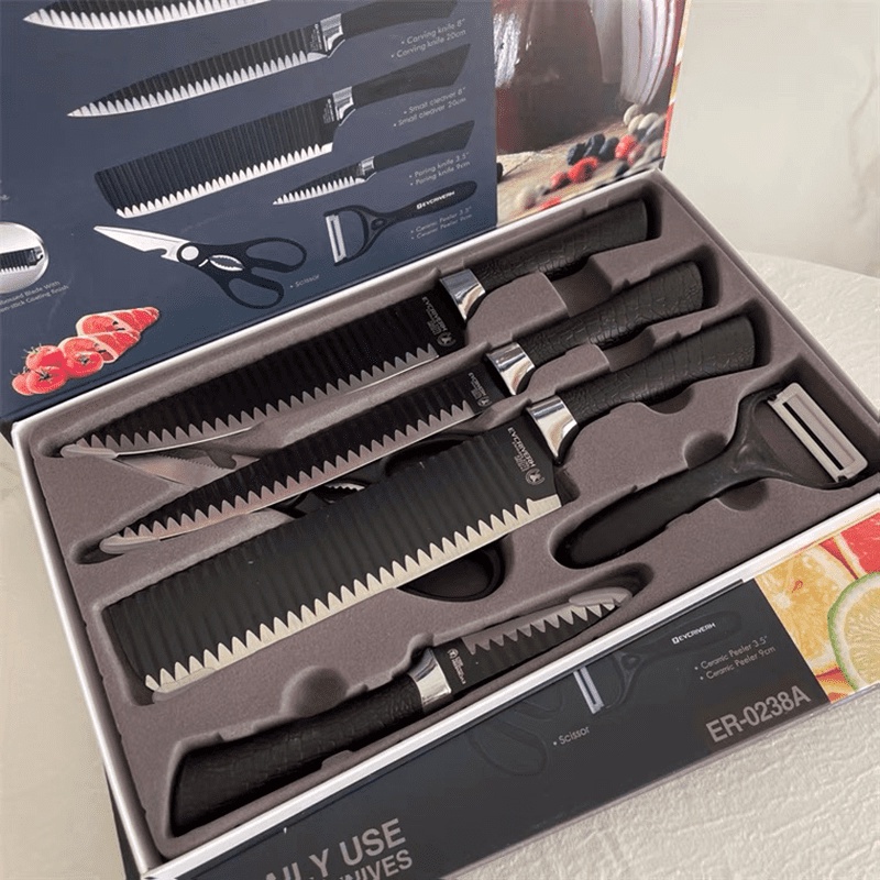 Set de Cuchillos Zepter X6: Elegancia y Precisión en tu Cocina - Set de cuchillos zepter X6