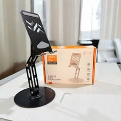 Giá đỡ điện thoại/MTB L015 kim loại gấp gọn đế xoay