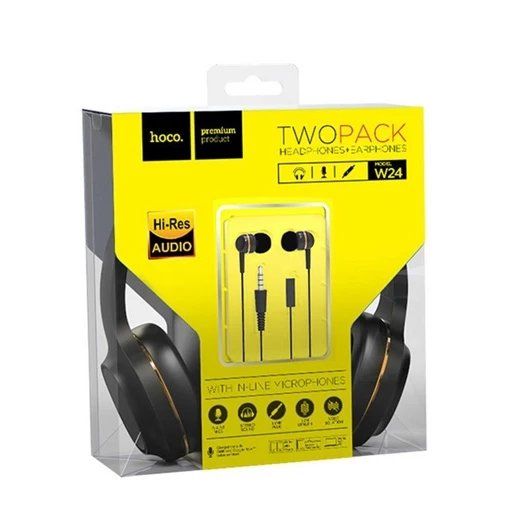 ** Headphone dây Hoco W24