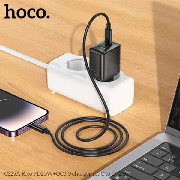 Bộ sạc Lightning Hoco CS25A 20W