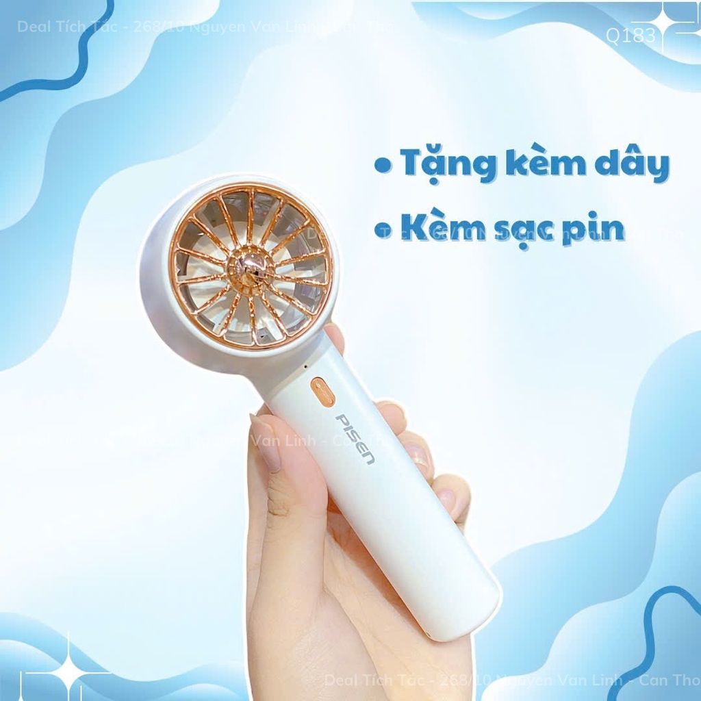 ** Quạt cầm tay Pisen F7