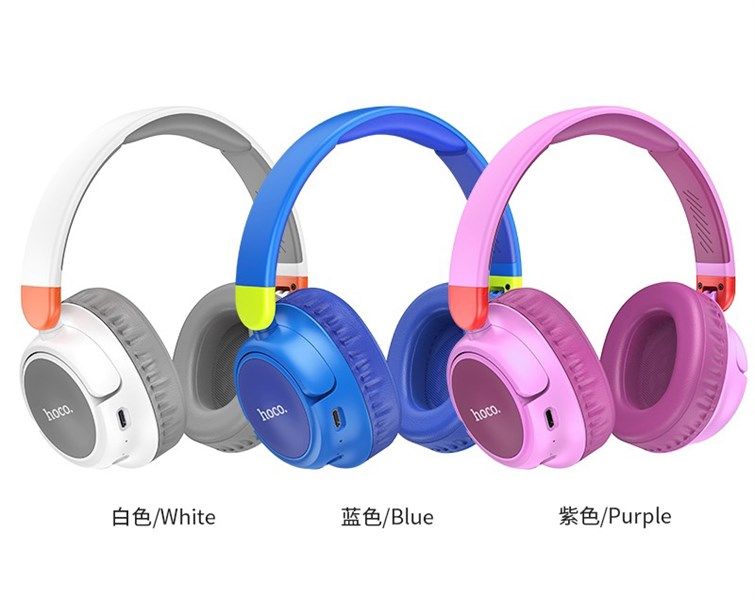 Headphone Bluetooth Hoco W43