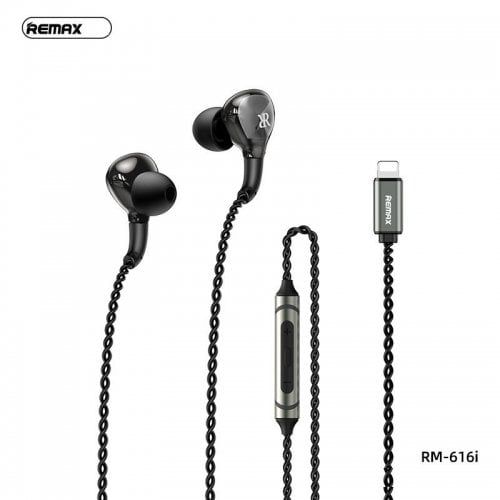 **Tai nghe dây Remax RM616i cổng IP