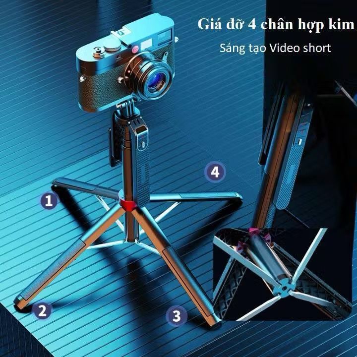 Gậy chụp hình đa năng P185 1.85m