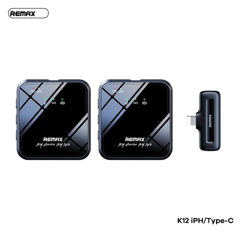 Micro cài áo Remax K12 2 Mic cổng IP