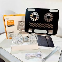 Giá đỡ Laptop kim loại xếp gọn kèm quạt L017