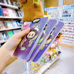Ốp IP 7 lưng cứng Labubu tím
