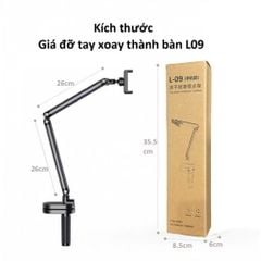 Giá đỡ kẹp bàn L09