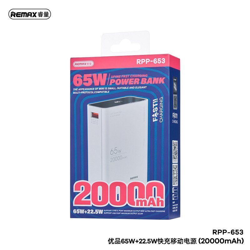 ** PDP Remax RPP653 20.000mAh 65W