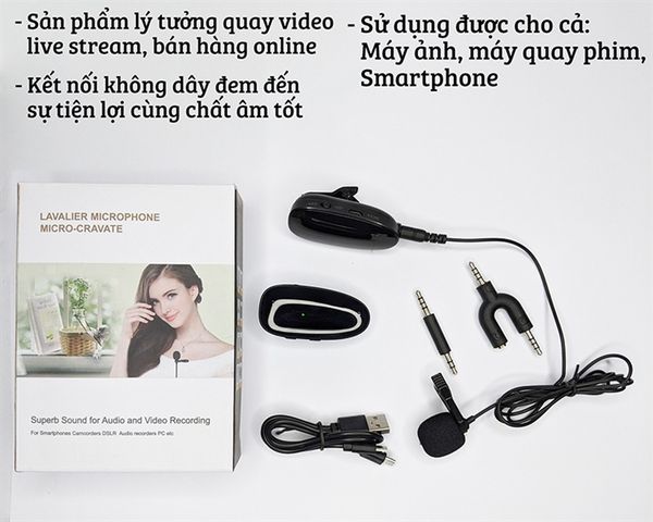 Micro cài áo không dây Max01