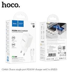 Bộ sạc Lightning Hoco C148/C148A 30W