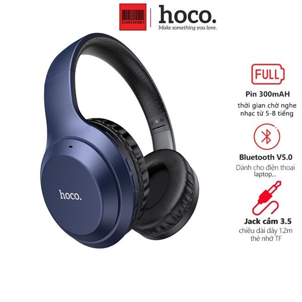 ** Headphone Bluetooth Hoco W30