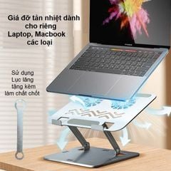 Giá đỡ Laptop kim loại xếp gọn L017