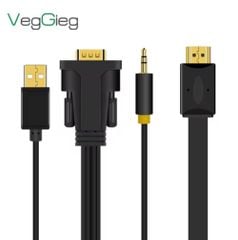 Cáp Vga ra Hdmi Veggieg V-Z206 1.5m