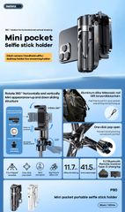 ** Gậy chụp hình đa năng Remax P80 mini