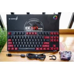 ** Bàn phím cơ EDra EK387 RGB Dark Warrior