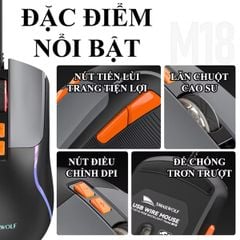 Chuột có dây Small Wolf M18