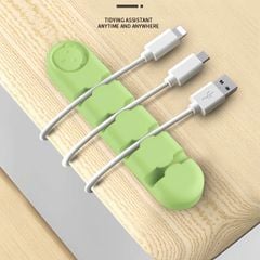 Kẹp cố định cáp 4 khe cài