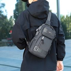 ** Túi đeo chéo Sport vải dù nhiều ngăn